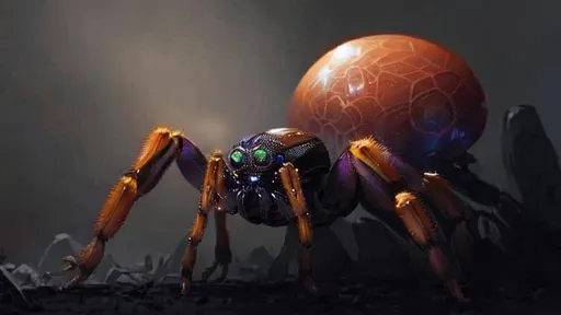 Prompt: a arachnoid alien, digital illustration, light background, concept art, cinematic, trending in artstation
