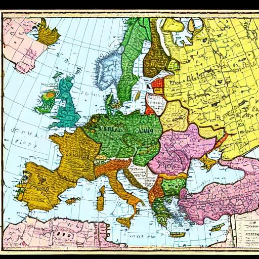 Prompt: German Empire Map
