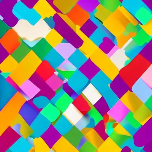 vivid shapes background art design larger multiple... | OpenArt