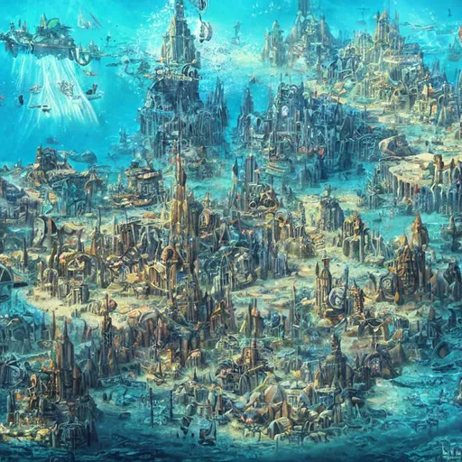 Prompt: painting

underwater

city

