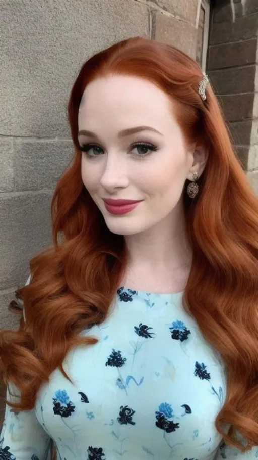 Prompt: Madelaine petsch With Christina Hendricks body, wonderful face, very detailed face, extremely detailed face, highly detailed face, soft smile, happy, Standing outside of large gothic manor, black tight short dress, black stockings, black shoes, hands at sides, pov, eye-contact. Full body, sweet smile, skin highlights, hair highlights, sweat,
blushing, movie scene, adult researcher, glamour, cleavage, 
perfect face, perfect eyes, perfect teeth, perfect body, perfect anatomy, beautiful body, trending on instagram, trending on tiktok, trending on artstation, trending on cgsociety, white sclera,
photorealistic, masterpiece, cinematic, 16k artistic photography, epic, drama, 
romance, glamour, beauty, 
cinematic lighting, dramatic lighting, insanely detailed, soft natural volumetric cinematic lighting, award-winning photography, rendering, hd, high definition, 
highly detailed, 