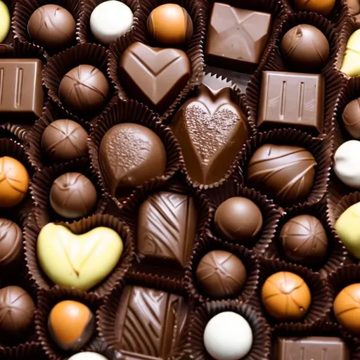 Prompt: happy chocolate day