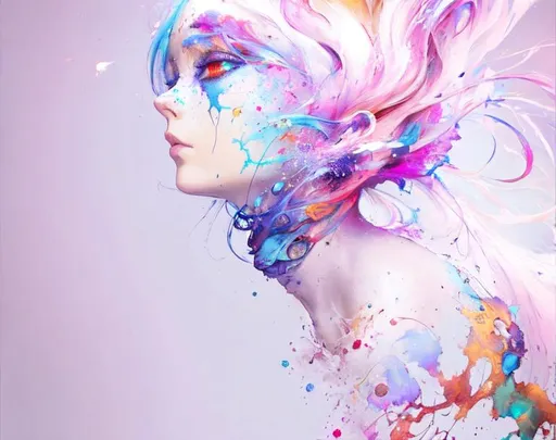 Prompt: Memories run throughout her hair like a river of colors. Abstract, surrealist art. Picasso, esao andrews, WLOP, Federico bebber, Daniel Gerhartz, Alberto Seveso, extremely detailed, intricate, 8k, cinematic lighting, very attractive, award winning, fantastic view, ultra detailed, 4K 3D, high definition, crisp quality, colourful, hdr, cinematic postprocessing, Picasso, surreal abstract art, Alex Alemany, focused 