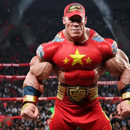 Prompt: John Cena China