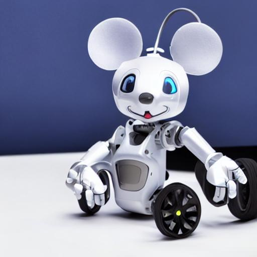 Cute desk pet robot which is designed to look like a