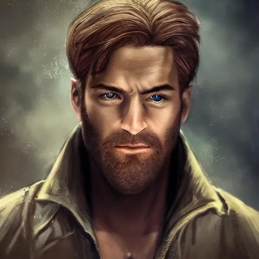 man, handsome, concept art, smooth, sharp focus, wri... | OpenArt