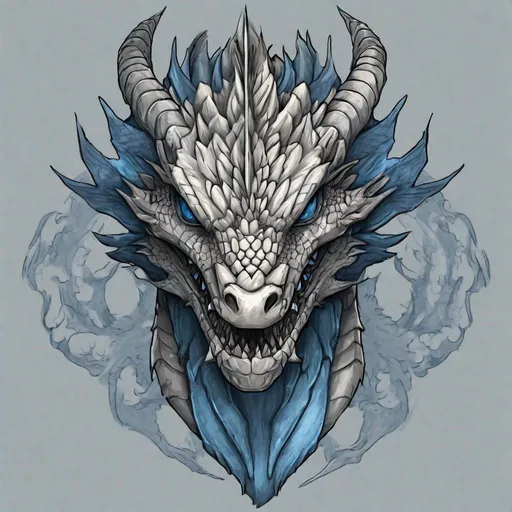 Concept design of a dragon. Dragon head portrait. Co... | OpenArt