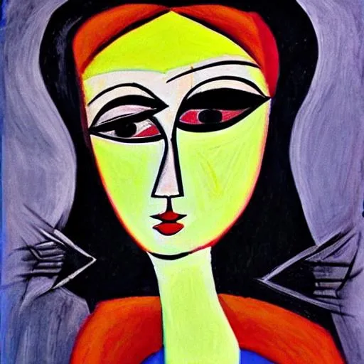 dark queen picasso style | OpenArt