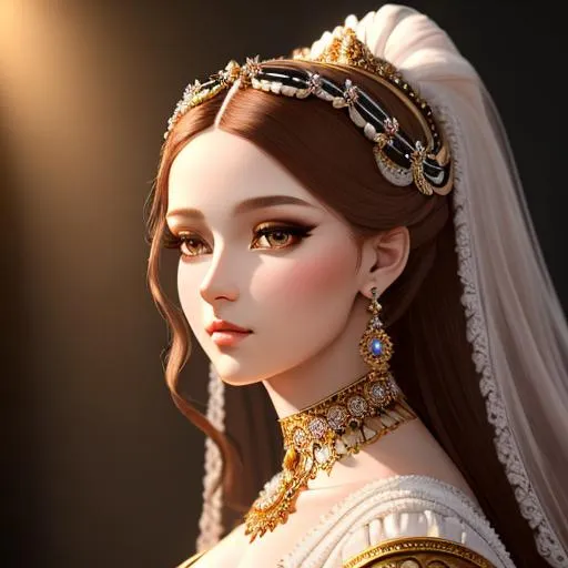 Prompt: Persephone, perfect beauty, Studio Lighting, Soft Body,monalisa pose, perfect anatomy, RTX, De-Noise, insanely detailed and intricate, hypermaximalist, elegant, ornate, hyper realistic, super detailed, Close up look, Beautiful gorgeous , Goddess look, White dress, Portrait, seductive, 8k