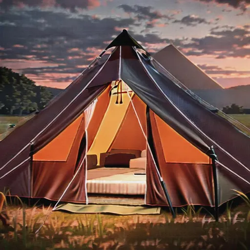 Prompt: tent