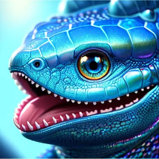 Prompt: Long shot super detailed lifelike illustration, intricately detailed of a blue baby dinosaur with a playful expression , big bubbly eyes rosy cheeks sharp teeth and big paws illistration from a childrens story book 

iridescent reflection, cinematic light, movie 

volumetric lighting maximalist photo illustration 4k, resolution high res intricately detailed complex,

soft focus, realistic, heroic fantasy art, clean art, professional, colorful, rich deep color, concept art, CGI winning award, UHD, HDR, 8K, RPG, UHD render, HDR render, 3D render cinema 4D
masterpiece photoghrafic real digatal ultra realistic hyperdetailed


volumetric lighting maximalist photo illustration 4k, resolution high res intricately detailed complex,

soft focus, realistic, heroic fantasy art, clean art, professional, colorful, rich deep color, concept art, CGI winning award, UHD, HDR, 8K, RPG, UHD render, HDR render, 3D render cinema 4D