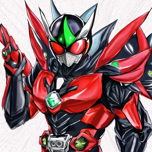 Prompt: Kamen Rider