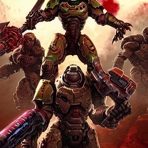 Doom slayer | OpenArt