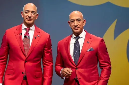 Trinidad Dollars Jeff Bezos Amazon Greedy Money OpenArt