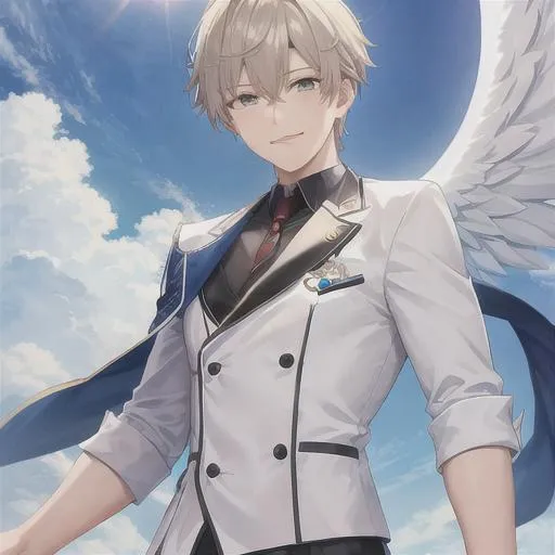 male guardian angels anime