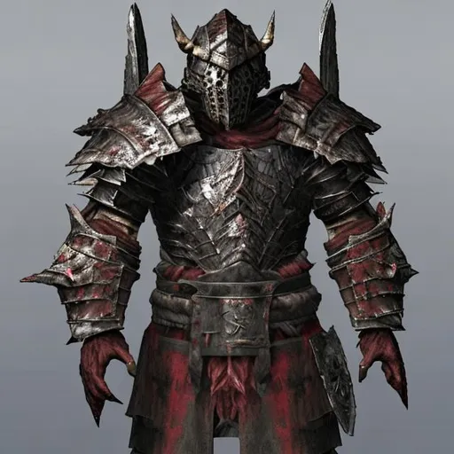 Prompt: Berserker armor