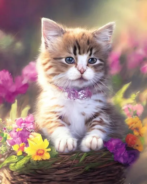 Prompt: cute kittie