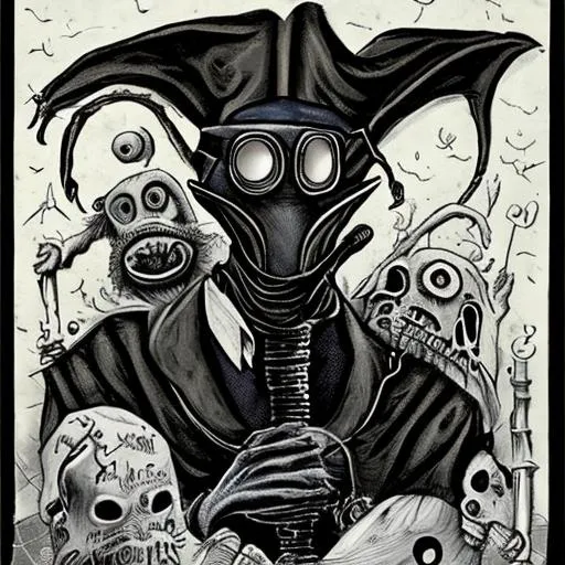 Prompt: Plague Doctor