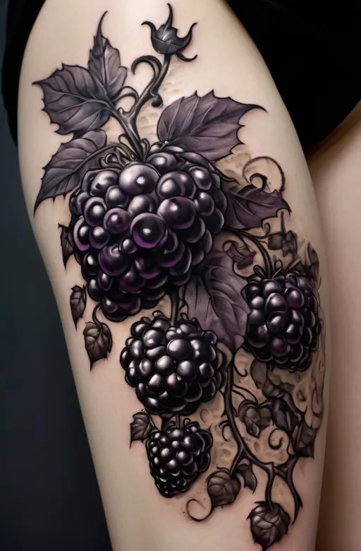 4. Gothic Blackberry Vine