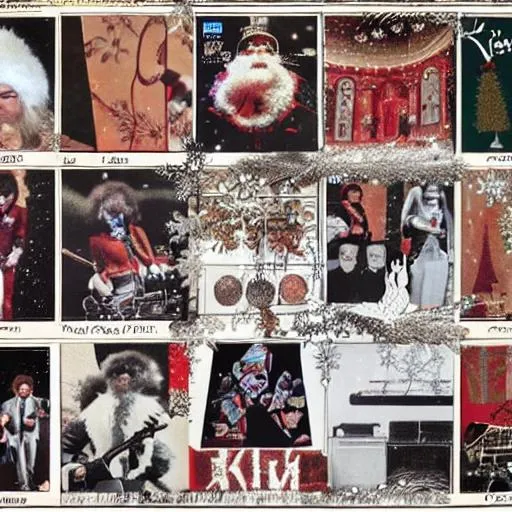 Prompt: king crimson 1972 christmas album