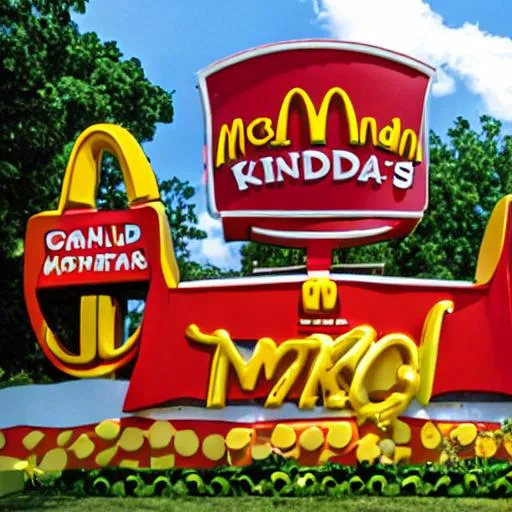 Prompt: McDonaldland