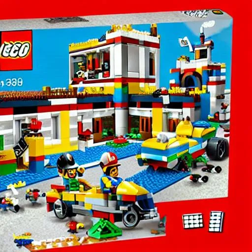 Prompt: lego mario sets