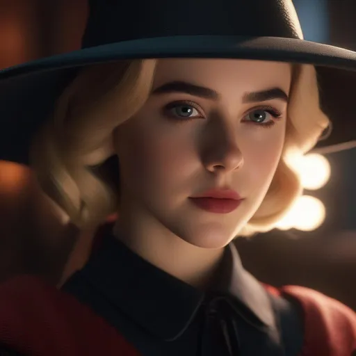 Prompt: Ultra Realistic, close-up shot of The Witch Sabrina ((Kiernan Shipka)) From Chilling Adventure of Sabrina Series, masterpiece, best quality, highest quality, cinematic lighting, (volumetric lighting), extremely detailed CG unity 8k wallpaper, focused, 8k wallpaper, 4k wallpaper, extremely detailed, ultra realistic, photorealistic, sharp focus, absurdres, (HDR:1.2), (high contrast), photograph, detailed and intricate, instagram, portrait, highly detailed, digital painting, artstation, spooky, halloween, scary, fantasy, mystical, mist, scary, fantasy, featured on artstation, 8k