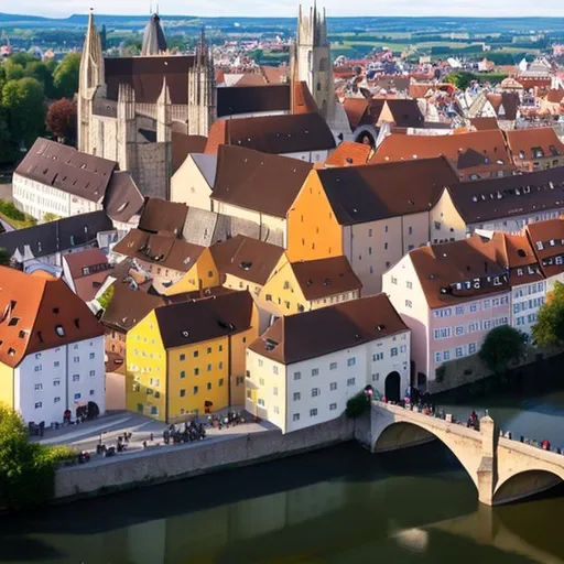 Prompt: Regensburg
