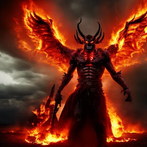 KING - The FIRE demon from the Sky