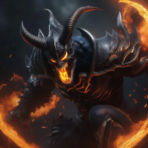 Prompt: a death knight with a Venom mouth (Venom movie), with horns forward on his forehead, orange fire eyes, Laughing, FULL BODY Hyperrealistic, sharp focus, Professional, UHD, HDR, 8K, Render, electronic, dramatic, vivid, pressure, stress, nervous vibe, loud, tension, traumatic, dark, cataclysmic, violent, fighting, Epic