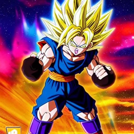 super saiyan 3 dragon ball super goku with large kam