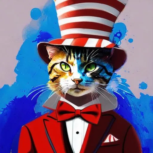 Prompt: Suit with red bowtie