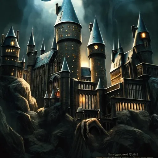 Prompt: Hogwarts School of Witchcraft and Wizardry 