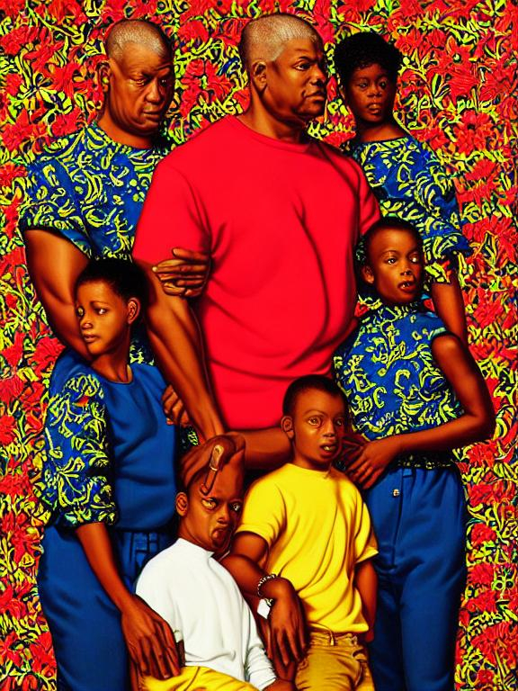 family by kehinde wiley OpenArt
