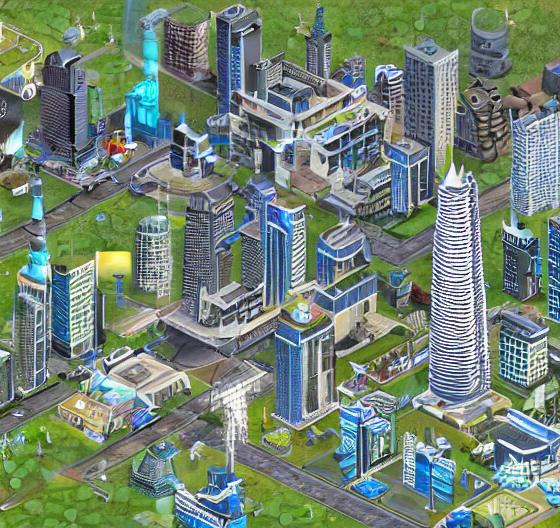 My city with AI technology | OpenArt