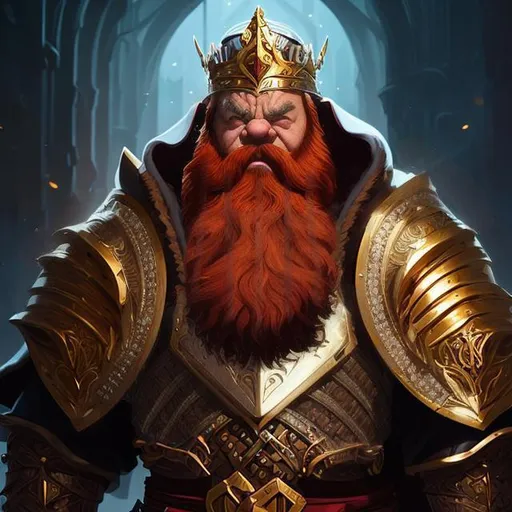 Prompt: Old Dwarf angry