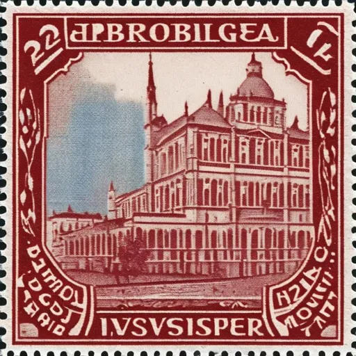 Prompt: hyperrealistic beautiful hungarian postage stamp 21st century style, the content of the stamp is an inscription and no more than Magyar Posta should be written on it