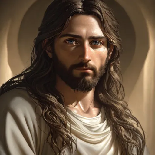 Realistic oil painting, jesus christ | OpenArt