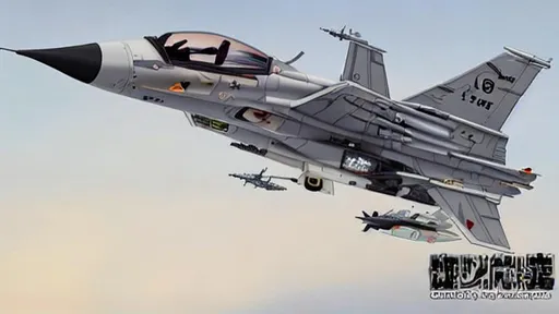 Prompt: MAKE THE GRIPEN IN TO A ANIME STYLE