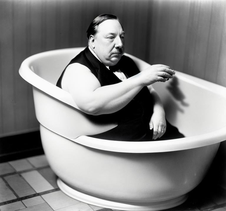 president-taft-stuck-in-bathtub-1910s-photo-bad-q-openart