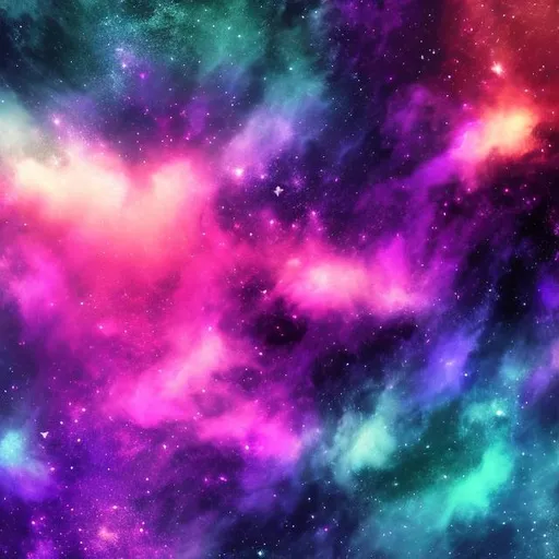 Prompt: mystic, magical galaxy background