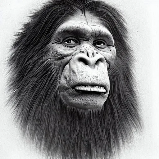 Prompt: Neanderthal