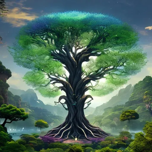 Prompt: Avatar tree of life
