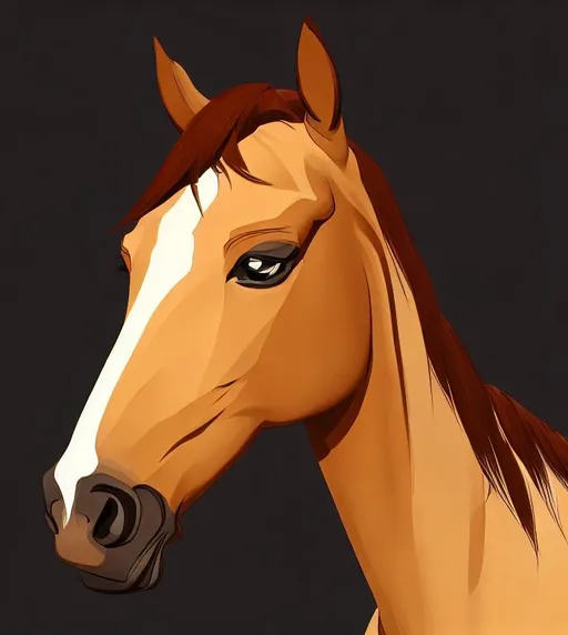 Prompt: a beautiful stuning buckskin horse, good proportion, perfect symetrical