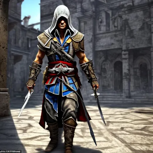 Assassin's Creed Revelations Altaïr Outfit, Vlad The Impaler's Sword  (Unique Animations) 