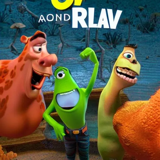 Prompt: Pixar Coronavirus movie