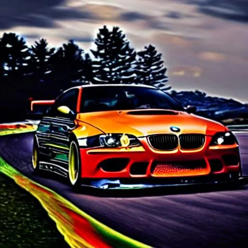 Prompt: bmw m3 gtr
