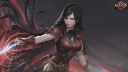 Prompt: a highly detailed illustration of elegant long black haired woman wearing red and black battle dress, heroically posing, with rainbow magic surrounding her, intricate, elegant, highly detailed, centered, digital painting, artstation, concept art, smooth, sharp focus, league of legends concept art, WLOP