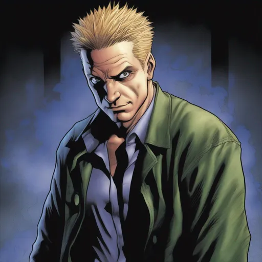 Prompt: Spike From Buffy
  illustrated by  Geoff Johns