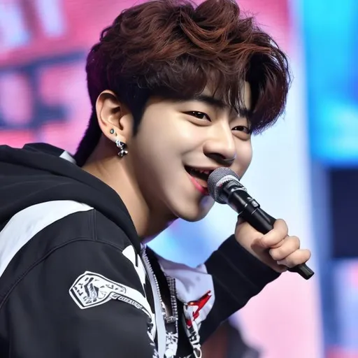 Prompt: Seungmin from Stray Kids